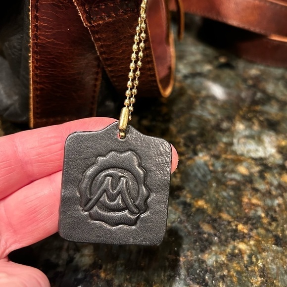 Osgoode Marley Two Toned Leather Flap Crossbody Bag - Picture 7 of 7